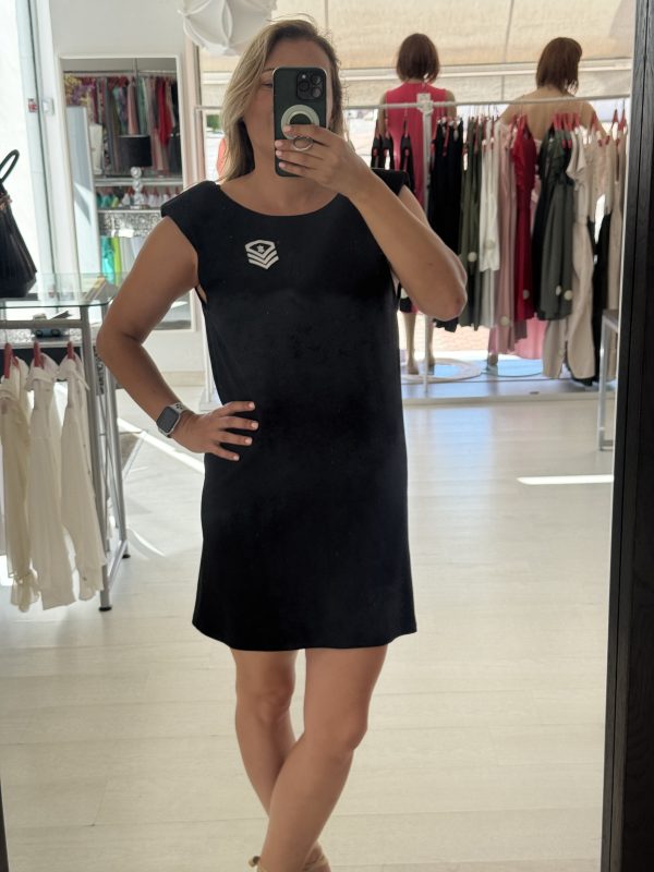 VESTIDO CORTO ESPALDETA - Imagen 2