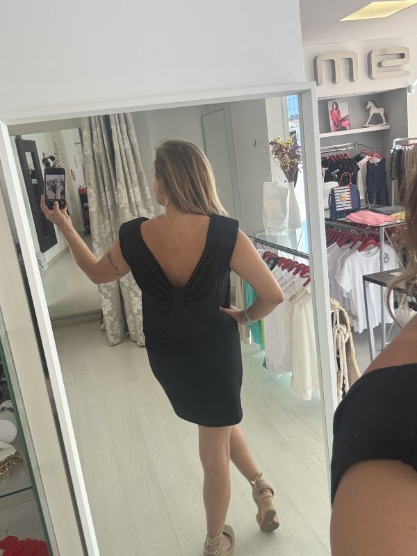 VESTIDO CORTO ESPALDETA - Imagen 6