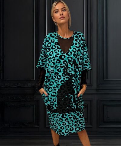 VESTIDO LEOPARD FUSION