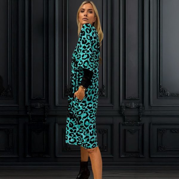 VESTIDO LEOPARD FUSION - Imagen 2