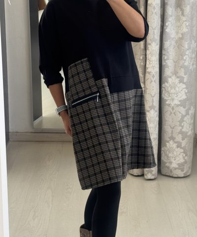 VESTIDO CUADROS MONTSE