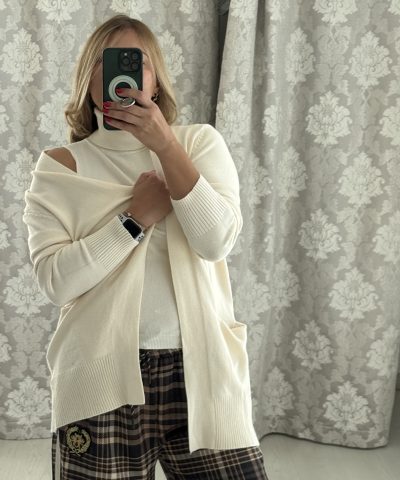 DUO CARDIGAN-SUETER SIN MANGAS