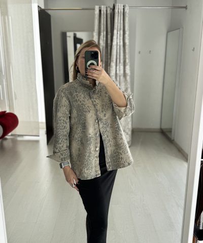 CAMISA VAQUERA ANIMAL PRINT